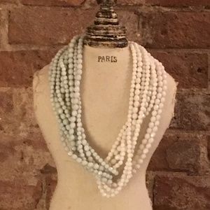 Anthropologie Double Torsade Necklace